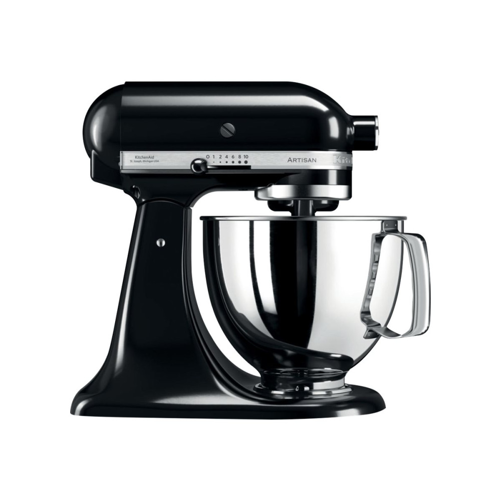 Produktbild för KitchenAid Artisan 5KSM125EOB - köksmaskin - 300 W - onyx