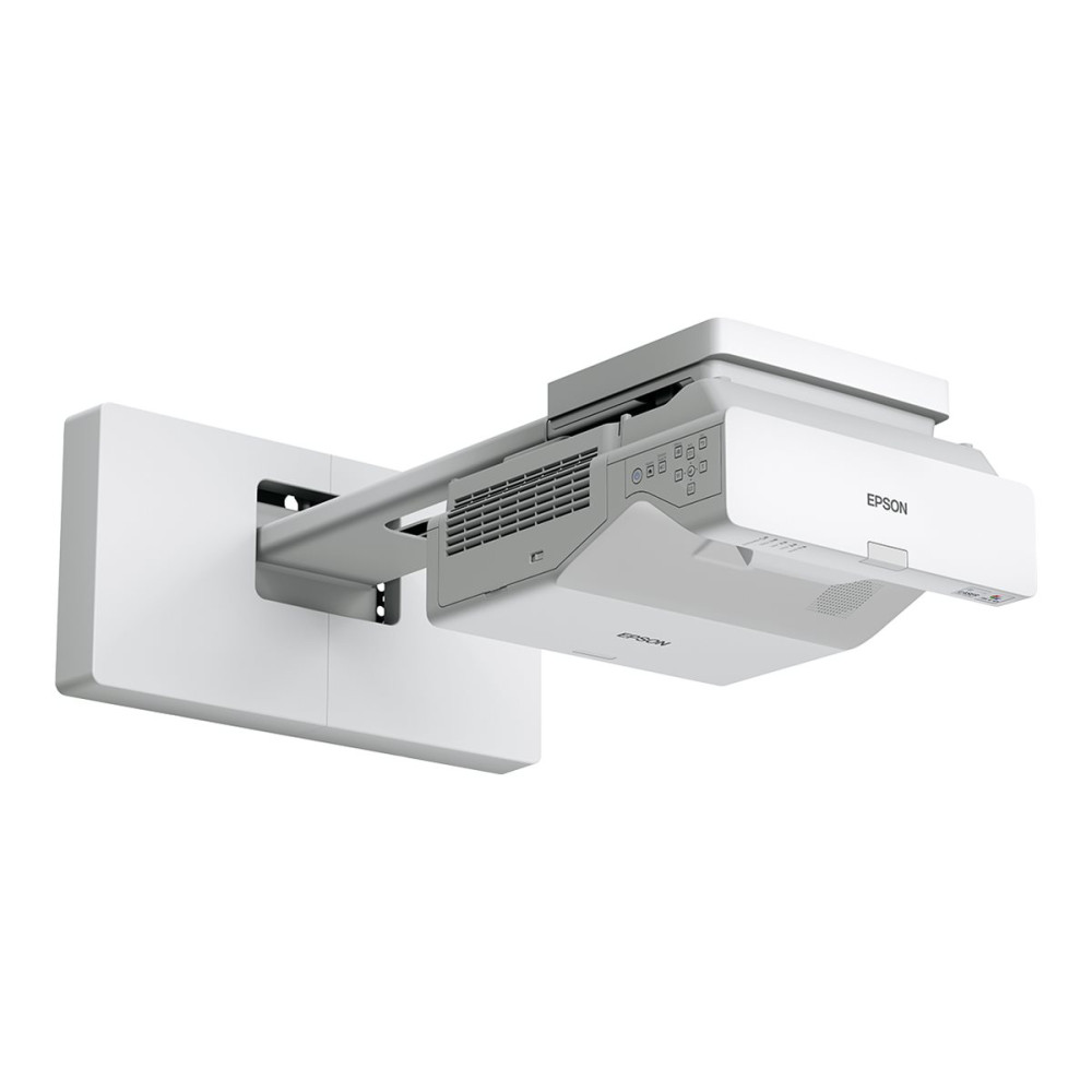 Produktbild för Epson EB-770F - 3LCD-projektor - ultrakort kastavstånd - 802.11a/b/g/n/ac trådlös/LAN/Miracast - vit