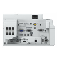 Produktbild för Epson EB-770F - 3LCD-projektor - ultrakort kastavstånd - 802.11a/b/g/n/ac trådlös/LAN/Miracast - vit