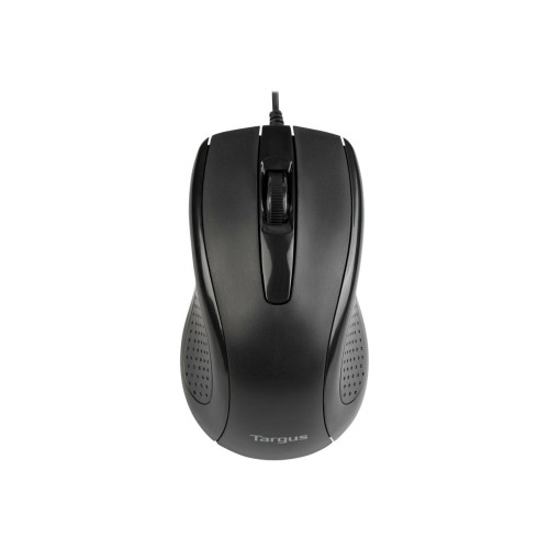 Targus Targus Full-Size - mus - antimikrobiell - USB - svart