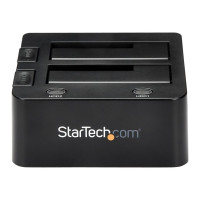 Produktbild för StarTech.com Dual-Bay USB 3.0 to SATA Hard Drive Docking Station, USB Hard Drive Dock, External 2.53.5 SATA IIIIII, SSDHDD Docking Station, Hot-Swap Hard Drive Bay - Top-Loading - kontrollerkort - SATA 6Gb/s - USB 3.0