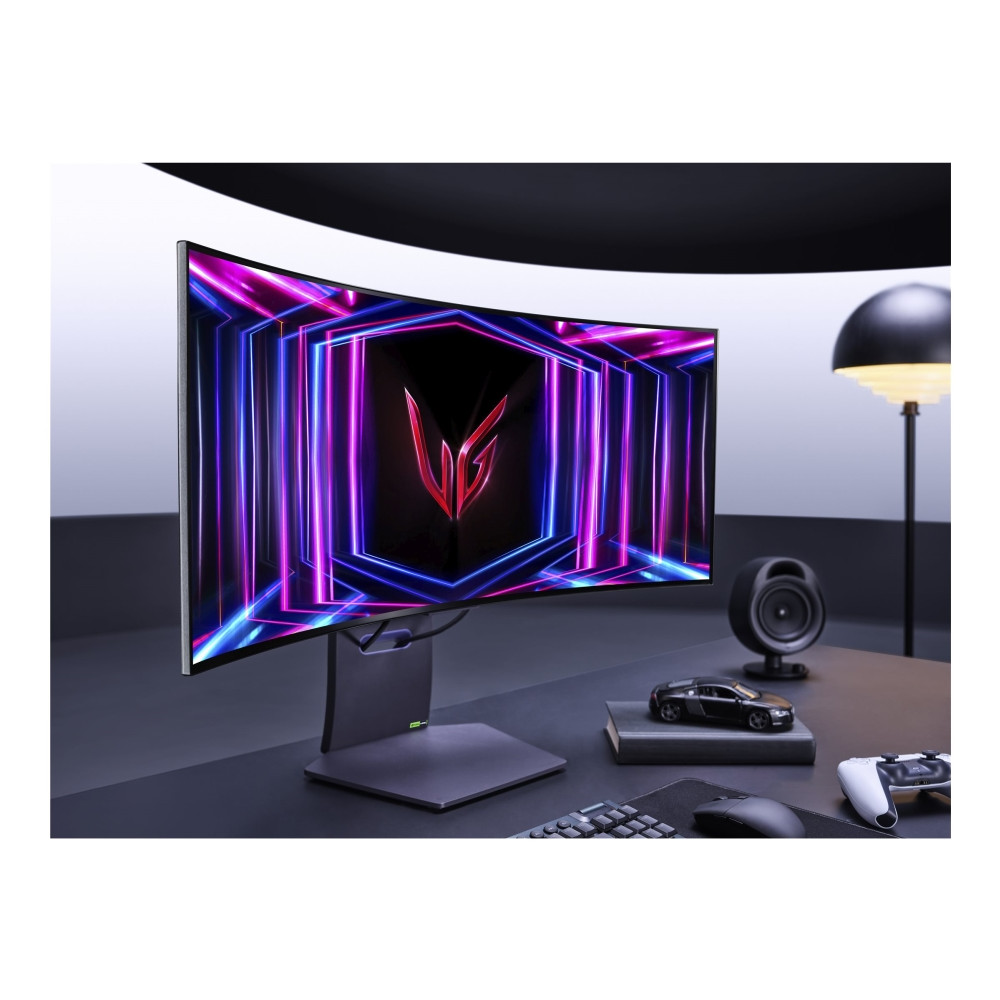 Produktbild för LG UltraGear 34GS95QE-B - OLED-monitor - böjd - 34" - HDR