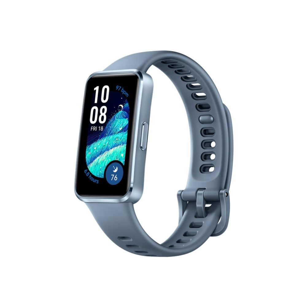 Produktbild för Huawei Band 10 - aluminiumlegering - aktivitetspårare med rem - blå