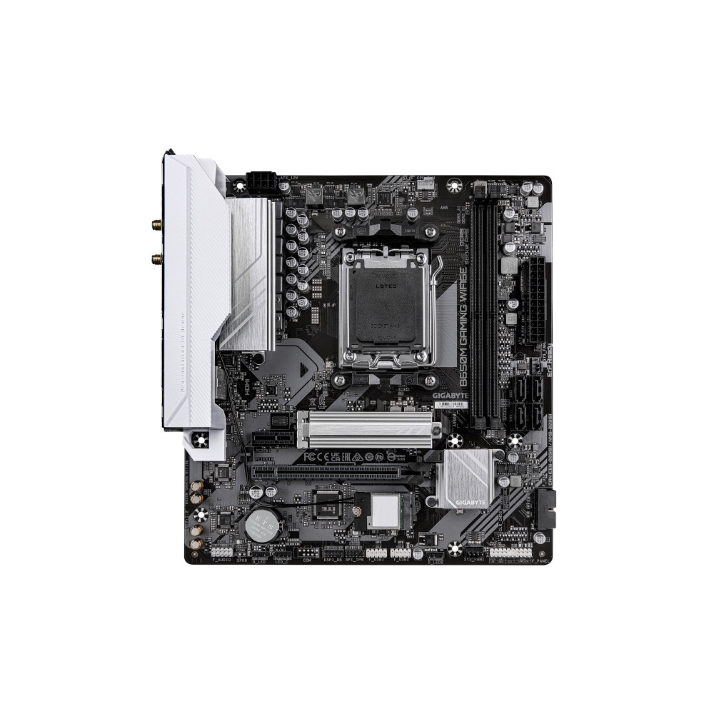 Produktbild för Gigabyte B650M GAMING WIFI6E - moderkort - micro ATX - Socket AM5 - AMD B650
