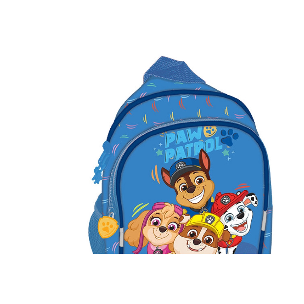Produktbild för PAW PATROL Liten ryggsäck med 2 dragkedjefickor fram, 2 sido...