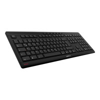 Produktbild för CHERRY STREAM KEYBOARD - tangentbord - hela norden - svart Inmatningsenhet