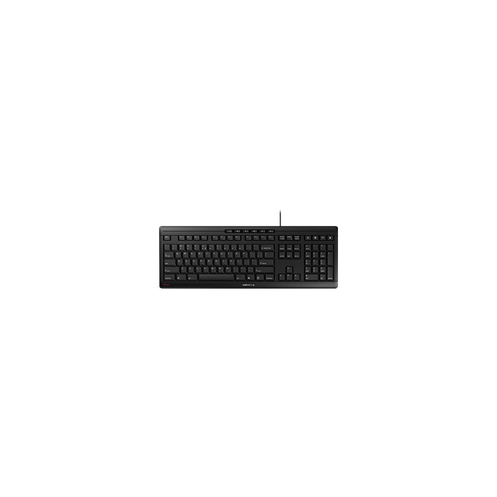 Produktbild för CHERRY STREAM KEYBOARD - tangentbord - hela norden - svart Inmatningsenhet