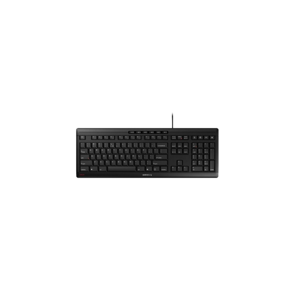Produktbild för CHERRY STREAM KEYBOARD - tangentbord - hela norden - svart Inmatningsenhet