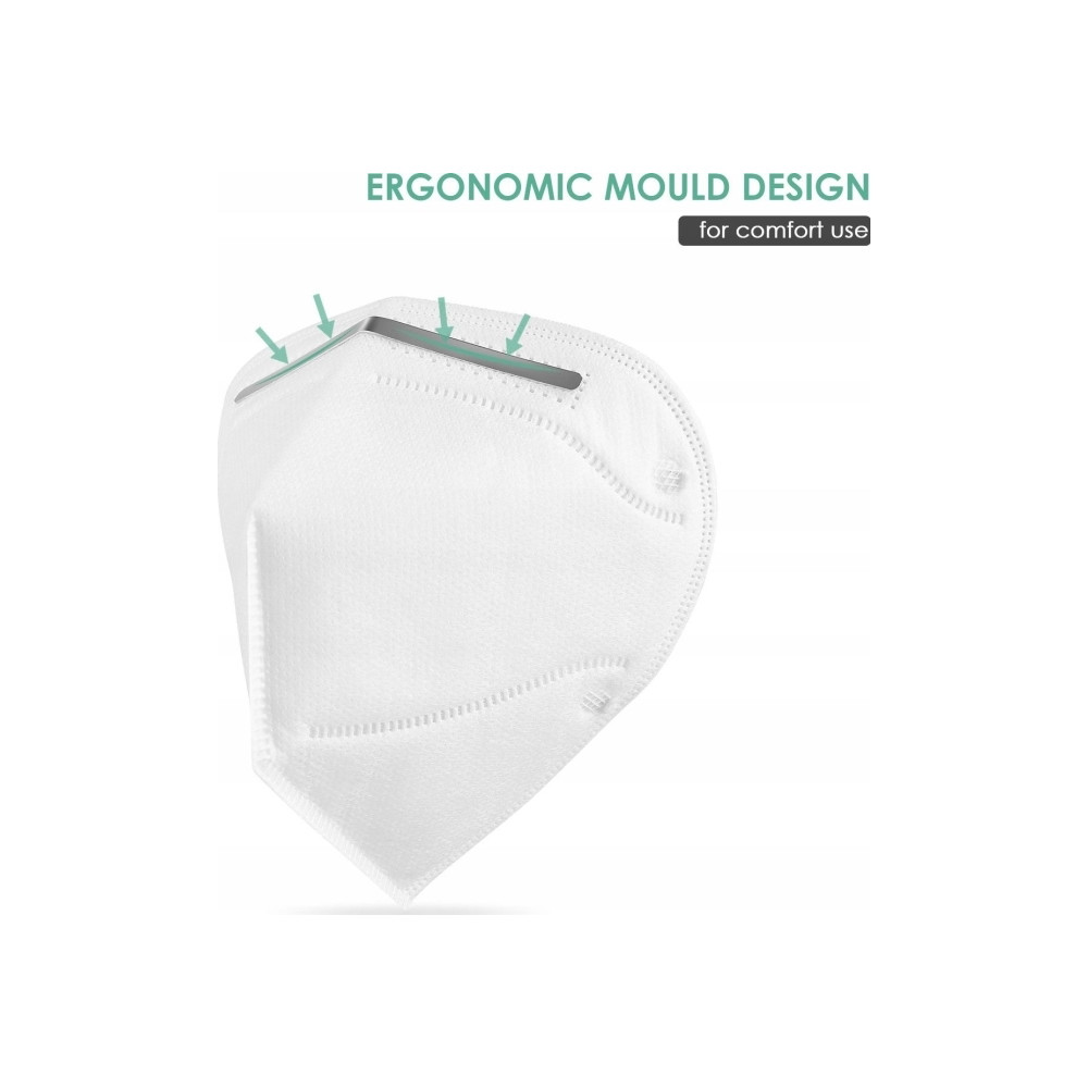 Produktbild för GCPC Medical mask GCPC Respirator class FFP2, N95, KN95 anti...