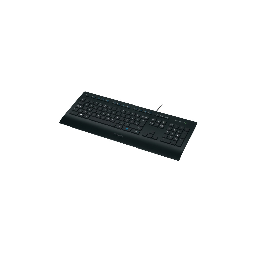 Produktbild för Logitech Corded K280e - tangentbord - USA, internationellt Inmatningsenhet