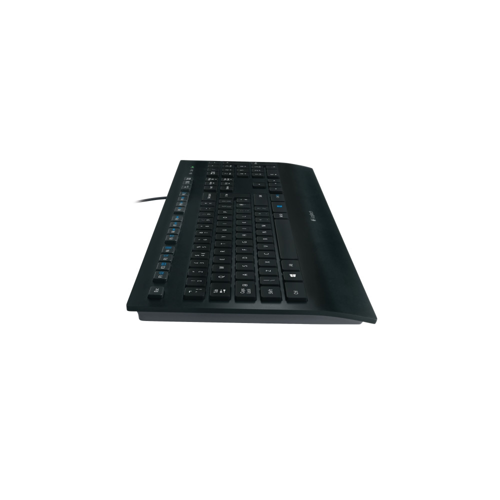 Produktbild för Logitech Corded K280e - tangentbord - USA, internationellt Inmatningsenhet