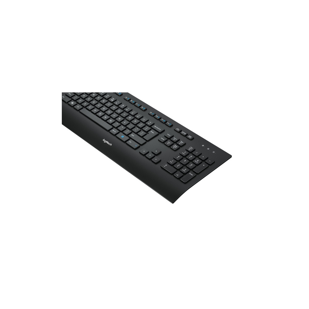 Produktbild för Logitech Corded K280e - tangentbord - USA, internationellt Inmatningsenhet