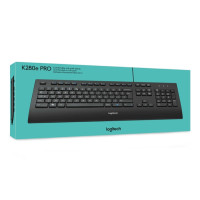 Produktbild för Logitech Corded K280e - tangentbord - USA, internationellt Inmatningsenhet