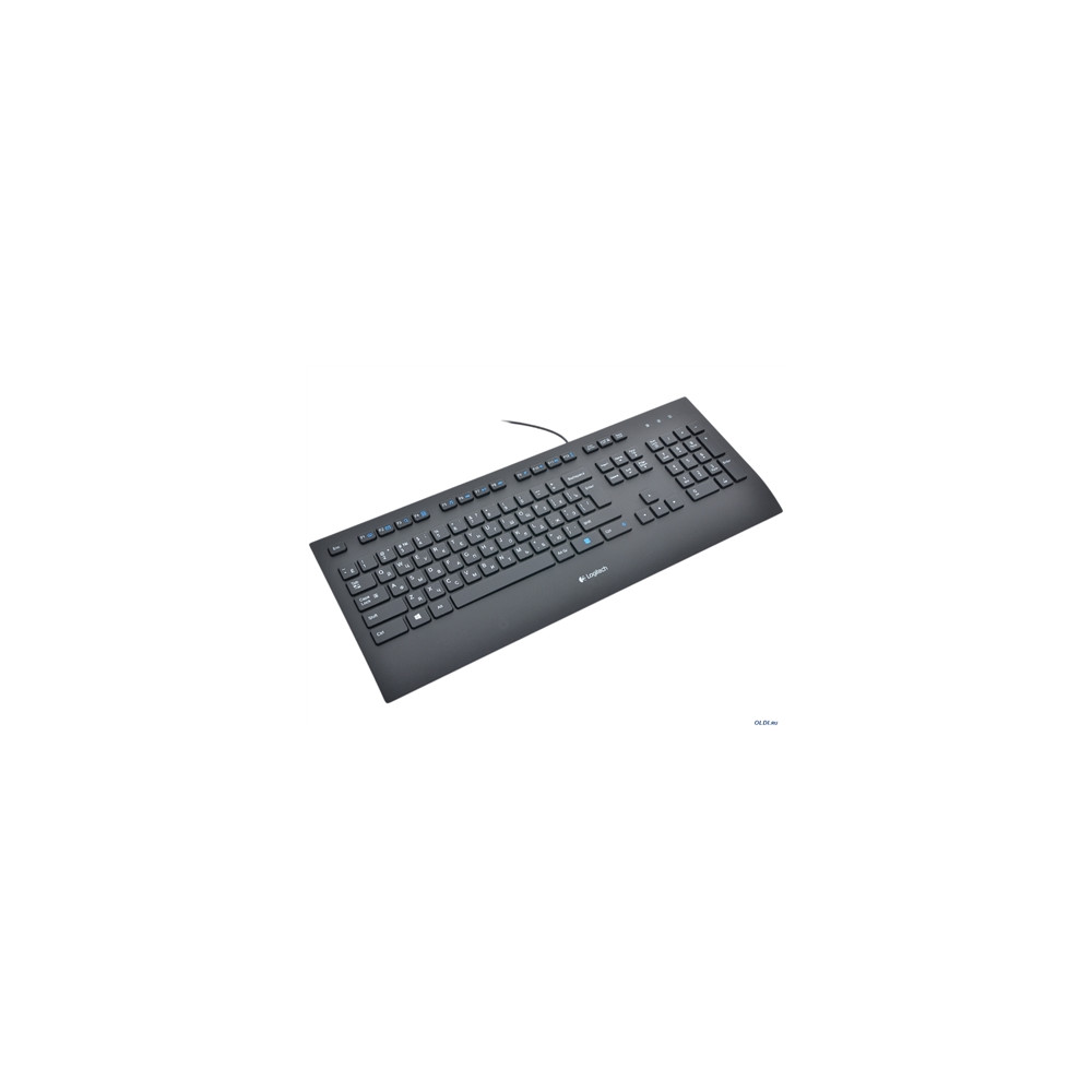 Produktbild för Logitech Corded K280e - tangentbord - USA, internationellt Inmatningsenhet