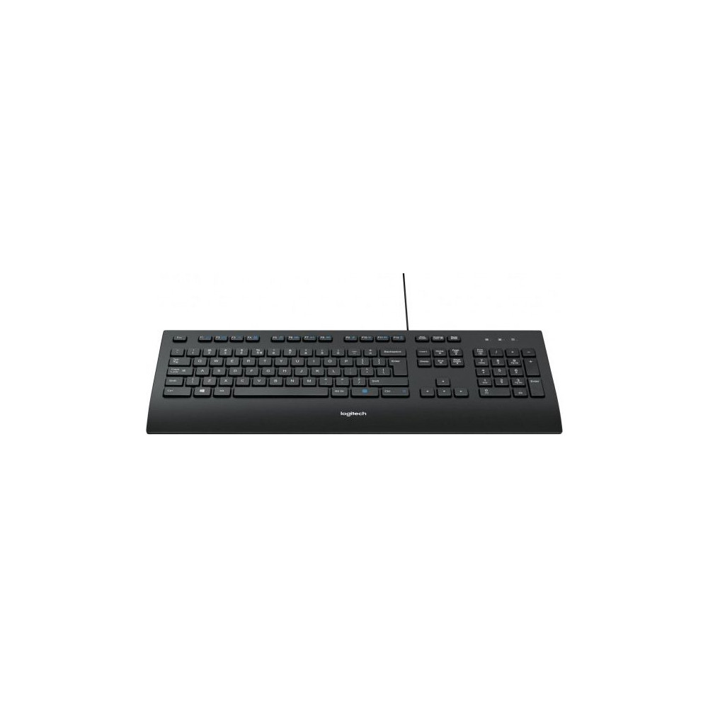 Produktbild för Logitech Corded K280e - tangentbord - USA, internationellt Inmatningsenhet