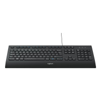 Produktbild för Logitech Corded K280e - tangentbord - USA, internationellt Inmatningsenhet