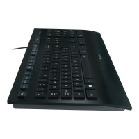 Produktbild för Logitech Corded K280e - tangentbord - USA, internationellt Inmatningsenhet