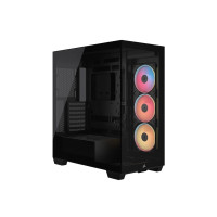 Produktbild för CORSAIR iCUE LINK 3500X LX-R RGB - mid tower - utökad ATX