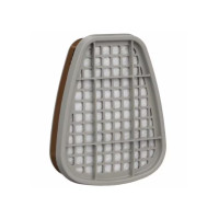 Produktbild för 3M 6051, Gas- och ångkassett, 32 styck, A1, 3M™ Half Facepie...
