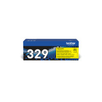 Produktbild för Brother TN329Y - gul - original - tonerkassett
