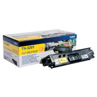Produktbild för Brother TN329Y - gul - original - tonerkassett