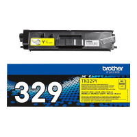 Produktbild för Brother TN329Y - gul - original - tonerkassett