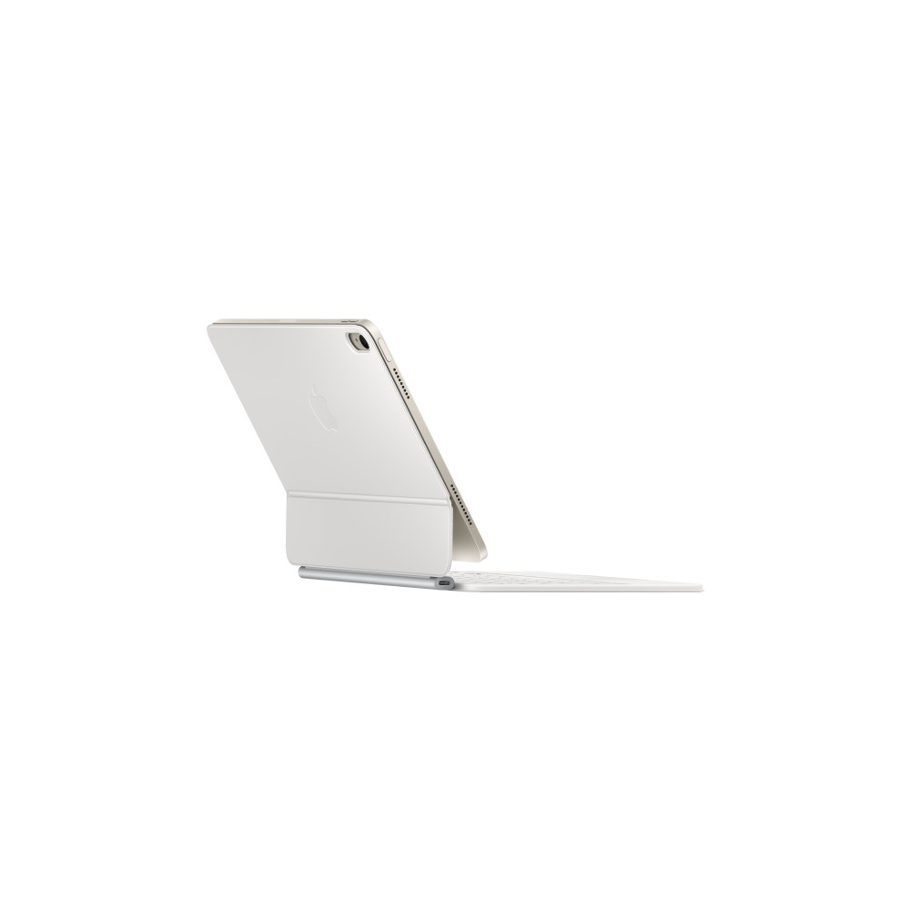 Produktbild för Apple Magic Keyboard - tangentbord och foliefodral - med pekdyna - QWERTY - dansk - vit Inmatningsenhet