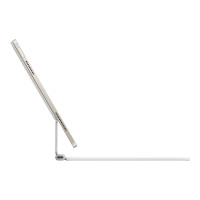 Produktbild för Apple Magic Keyboard - tangentbord och foliefodral - med pekdyna - QWERTY - dansk - vit Inmatningsenhet