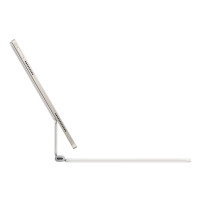Produktbild för Apple Magic Keyboard - tangentbord och foliefodral - med pekdyna - QWERTY - dansk - vit Inmatningsenhet