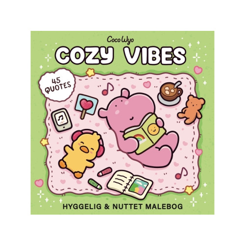 Legind Målarbok: Cozy Vibes