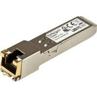 Produktbild för Startech HPE JD089B Compatible SFP Module, 1000BASE-T, SFP to RJ45 Cat6/Cat5e, 1GE Gigabit Ethernet SFP, RJ-45 (Copper) 100m, HPE 5820AF, 12500, 5500, 1Gbps Mini GBIC Transceiver SFP - Lifetime Warranty (JD089BST) - SFP-sändar/mottagarmodul (mini-GBIC) - 