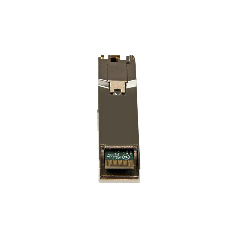 Produktbild för Startech HPE JD089B Compatible SFP Module, 1000BASE-T, SFP to RJ45 Cat6/Cat5e, 1GE Gigabit Ethernet SFP, RJ-45 (Copper) 100m, HPE 5820AF, 12500, 5500, 1Gbps Mini GBIC Transceiver SFP - Lifetime Warranty (JD089BST) - SFP-sändar/mottagarmodul (mini-GBIC) - 