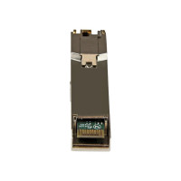Produktbild för Startech HPE JD089B Compatible SFP Module, 1000BASE-T, SFP to RJ45 Cat6/Cat5e, 1GE Gigabit Ethernet SFP, RJ-45 (Copper) 100m, HPE 5820AF, 12500, 5500, 1Gbps Mini GBIC Transceiver SFP - Lifetime Warranty (JD089BST) - SFP-sändar/mottagarmodul (mini-GBIC) - 