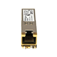 Produktbild för Startech HPE JD089B Compatible SFP Module, 1000BASE-T, SFP to RJ45 Cat6/Cat5e, 1GE Gigabit Ethernet SFP, RJ-45 (Copper) 100m, HPE 5820AF, 12500, 5500, 1Gbps Mini GBIC Transceiver SFP - Lifetime Warranty (JD089BST) - SFP-sändar/mottagarmodul (mini-GBIC) - 