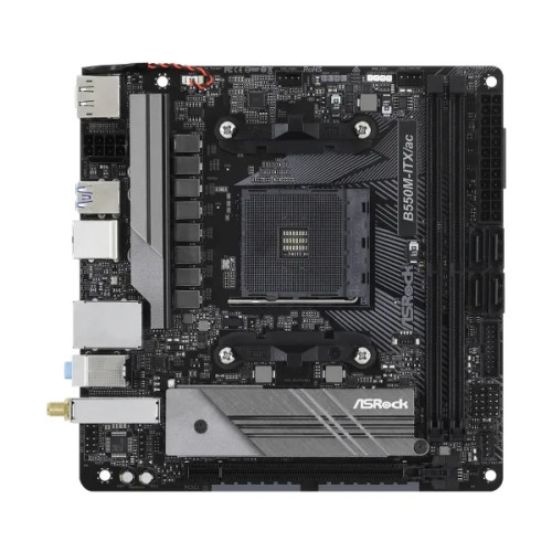 ASRock ASRock B550M-ITX/ac - moderkort - mini ITX - Socket AM4 - AMD B550