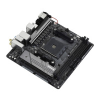 Produktbild för ASRock B550M-ITX/ac - moderkort - mini ITX - Socket AM4 - AMD B550
