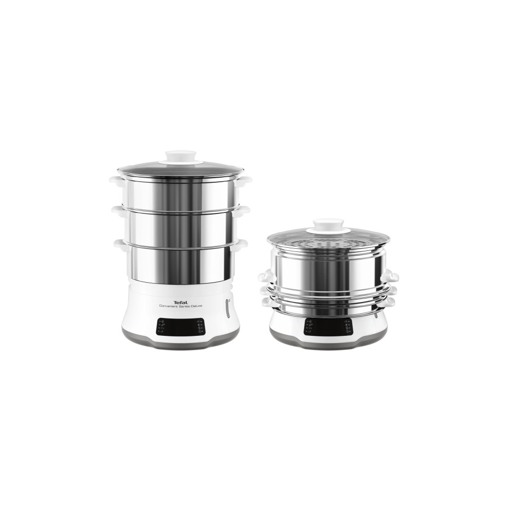 Produktbild för Tefal Convenient Series VC502D10 Deluxe - ångkokare - rostfritt stål