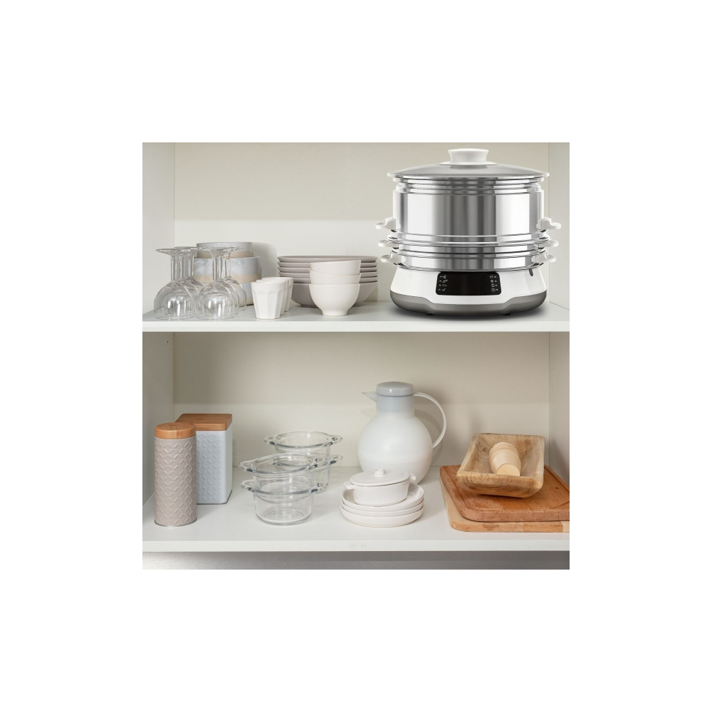 Produktbild för Tefal Convenient Series VC502D10 Deluxe - ångkokare - rostfritt stål