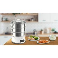 Produktbild för Tefal Convenient Series VC502D10 Deluxe - ångkokare - rostfritt stål