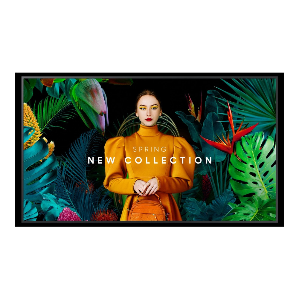 Produktbild för Samsung QB50C QBC Series - 50" LED-bakgrundsbelyst LCD-skärm - 4K - för digital skyltning