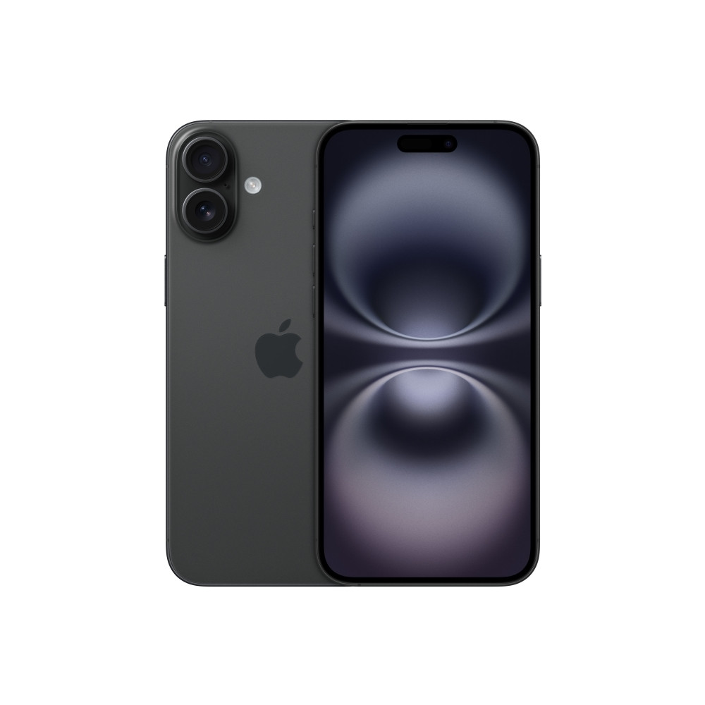 Produktbild för Apple iPhone 16 Plus - svart - 5G smartphone - 128 GB - GSM