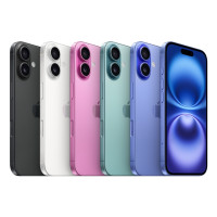 Produktbild för Apple iPhone 16 Plus - svart - 5G smartphone - 128 GB - GSM
