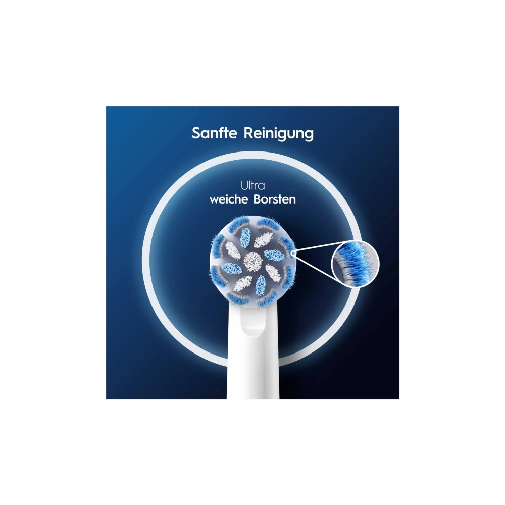 Produktbild för Oral-B Sensitive Clean , 6 styck, Vit, 3 månad (er), Extra m...