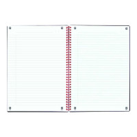Produktbild för Oxford Black n' Red - anteckningsblock - A5 - 70 ark