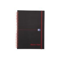 Produktbild för Oxford Black n' Red - anteckningsblock - A5 - 70 ark