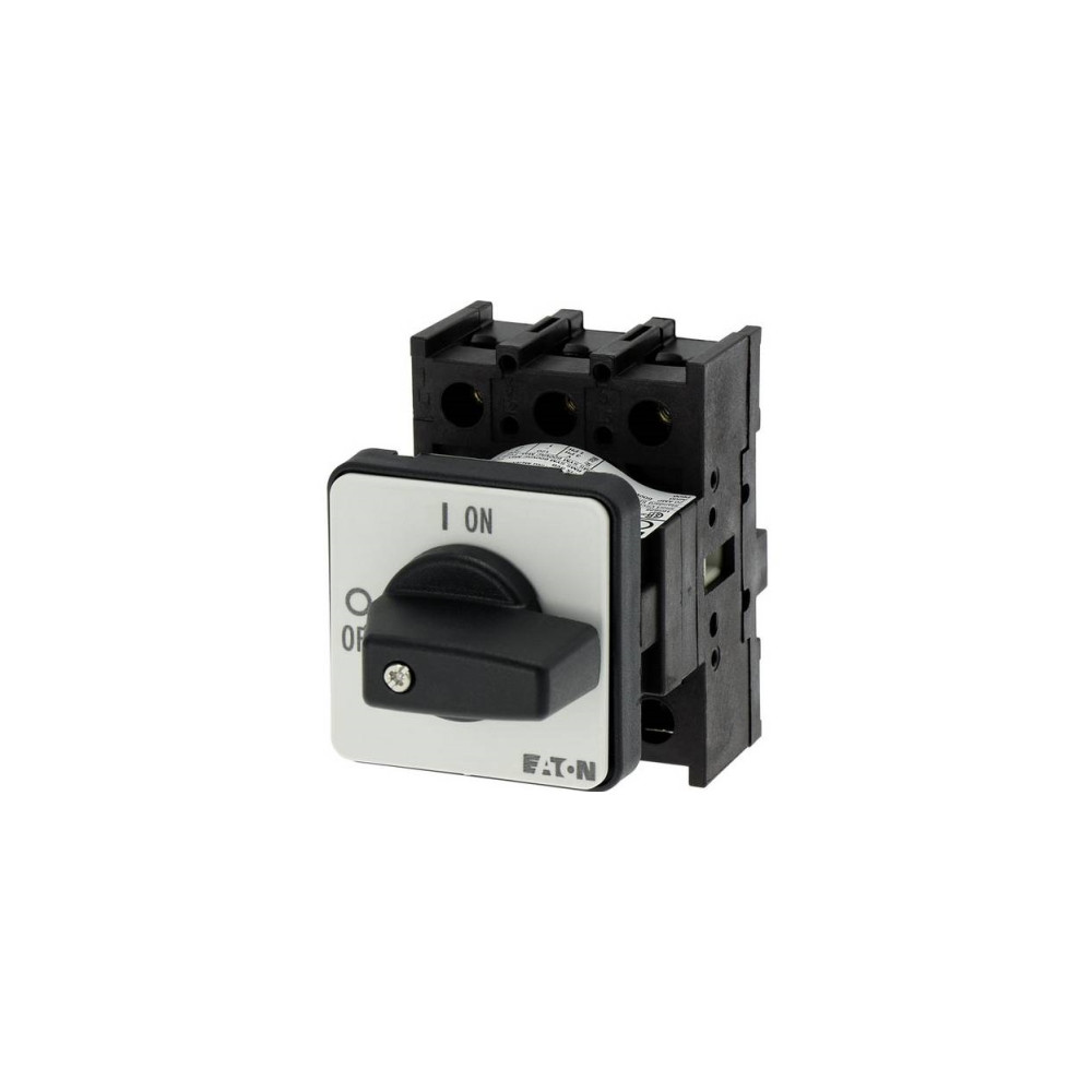 Produktbild för Eaton P1-25/E, Toggle switch, 3P, Svart, Vit, IP65, 48 mm, 4...