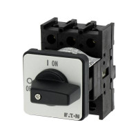 Produktbild för Eaton P1-25/E, Toggle switch, 3P, Svart, Vit, IP65, 48 mm, 4...