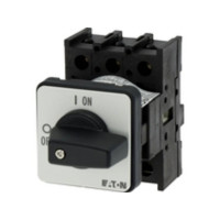Produktbild för Eaton P1-25/E, Toggle switch, 3P, Svart, Vit, IP65, 48 mm, 4...