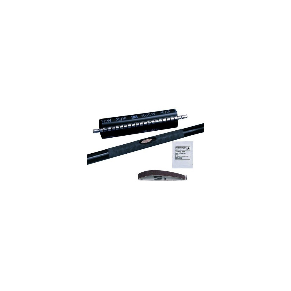 Produktbild för 3M HDCW-55/15-250, Krympslang, Svart, 25 cm, 6,8 cm, 1 styck...
