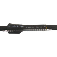 Produktbild för 3M HDCW-55/15-250, Krympslang, Svart, 25 cm, 6,8 cm, 1 styck...